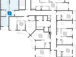 Продается 2-комнатная квартира ЖК Облака-2, блок секция 4-8, 56.3  м&sup2;, 11790290 рублей