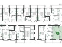 Продается 1-комнатная квартира ЖК Флора, 3 этап литера 5, 37.4  м&sup2;, 14640860 рублей