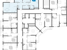 Продается 3-комнатная квартира ЖК Облака-2, блок секция 1-3, 83.5  м&sup2;, 13230158 рублей