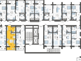 Продается Студия ЖК Кислород, корпус 11, 23.56  м&sup2;, 7744000 рублей