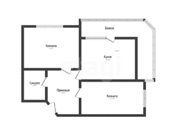 Продается 2-комнатная квартира Григория Булгакова ул, 66.6  м&sup2;, 10900000 рублей