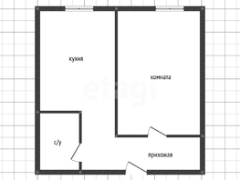 Продается 1-комнатная квартира Душистая ул, 35  м&sup2;, 4300000 рублей