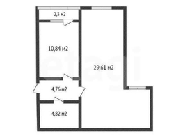 Продается 1-комнатная квартира Новороссийская ул, 50.1  м&sup2;, 8700000 рублей