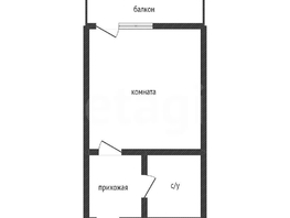 Продается Студия Сахалинская ул, 19.9  м&sup2;, 2280000 рублей