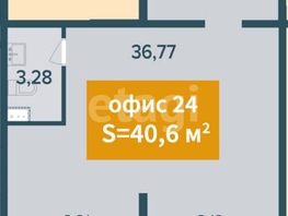 Продается Торговое ЖК САРМАТ, литера 2, 40.6  м&sup2;, 8729000 рублей