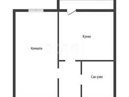 Продается 1-комнатная квартира краеведа Соловьёва В.А. ул, 35.1  м&sup2;, 4300000 рублей