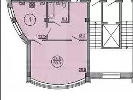 Продается 2-комнатная квартира Декабристов ул, 60  м&sup2;, 11900000 рублей