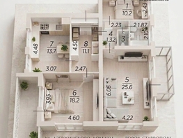 Продается 3-комнатная квартира Дзержинского ул, 104  м&sup2;, 10300000 рублей