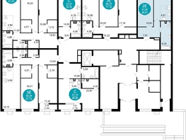 Продается 2-комнатная квартира ЖК 1799, литера 2.3, 48.51  м&sup2;, 9675995 рублей