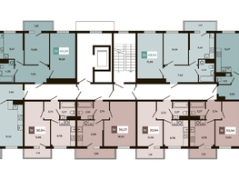 Продается 2-комнатная квартира ЖК Соседи, Этап 3 корпус 3, 49.29  м&sup2;, 7689240 рублей