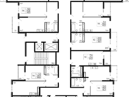 Продается 1-комнатная квартира ЖК Западные Аллеи, литера 5.1, 40.6  м², 5400000 рублей