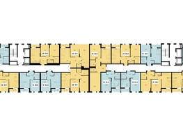 Продается 2-комнатная квартира ЖК Норд-Премьер, корпус 17, 57.2  м², 7493200 рублей