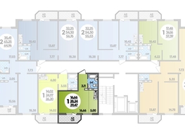 Продается Студия ЖК Суворовский, литера 7, 29.47  м², 4395165 рублей