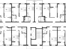 Продается 1-комнатная квартира ЖК Флора, литера 2.1, 37.1  м², 5713400 рублей