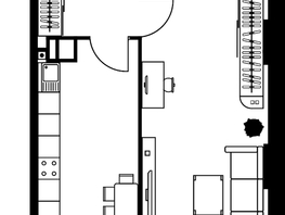 Продается 1-комнатная квартира ЖК Гринсайд, 4.1-4.3, 45.09  м², 7750000 рублей