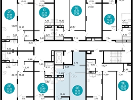 Продается 1-комнатная квартира ЖК 1799, литера 2.1, 48.17  м², 9667719 рублей