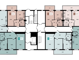 Продается 2-комнатная квартира ЖК Соседи, Этап 1 корпус 1, 50.09  м², 5109180 рублей