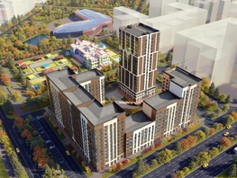 Продается 1-комнатная квартира ЖК Smartpolet (Полёт), литер 3.1, 40.4  м², 5902440 рублей