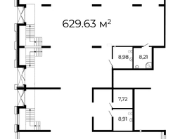Продается Универ. помещ Сиверса пр-кт, 629.63  м&sup2;, 182592700 рублей