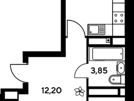 Продается Студия ЖК Сезоны, 31.35  м², 4202800 рублей