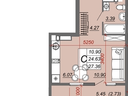 Продается Студия ЖК Frame (Фрейм), 11В, 27.55  м², 5826825 рублей