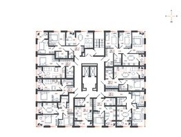 Продается 3-комнатная квартира ЖК Темп, дом 2, 79.31  м², 8059825 рублей