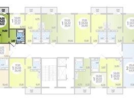 Продается Студия ЖК Суворовский, литера 1, 26.12  м², 3615008 рублей