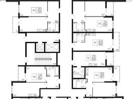 Продается 1-комнатная квартира ЖК Западные Аллеи, литера 5.3, 39.2 м², 5958400 рублей