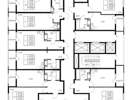 Продается 1-комнатная квартира ЖК Звезда Столицы 2, 45.15 м², 7675500 рублей