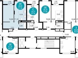 Продается 2-комнатная квартира ЖК 1799, литера 1.1, 41.36  м², 9620804 рублей
