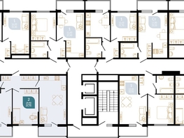 Продается 2-комнатная квартира ЖК Вместе, литера 1, 65.14 м², 10336624 рублей