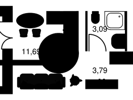 Продается Студия ЖК Культура, дом 2, 21.99 м², 4460000 рублей