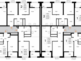Продается 1-комнатная квартира ЖК Новый Судак, 1 этап, 35.71  м&sup2;, 7963330 рублей