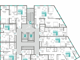 Продается 2-комнатная квартира ЖК Благо, 54.26  м&sup2;, 8293895 рублей