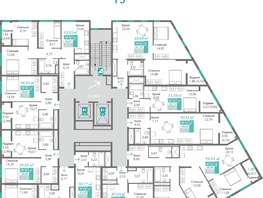 Продается 1-комнатная квартира ЖК Благо, 40.46  м&sup2;, 6311815 рублей