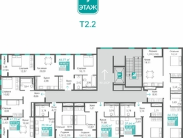 Продается 1-комнатная квартира ЖК Благо, 31.85  м&sup2;, 5073795 рублей