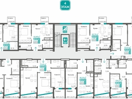 Продается 1-комнатная квартира  Клубный дом Маяковский, 45.13  м&sup2;, 9341910 рублей