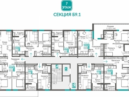 Продается 1-комнатная квартира ЖК Горизонты 3, 30.2  м&sup2;, 5345400 рублей