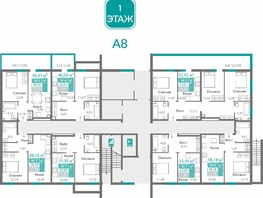 Продается 1-комнатная квартира ЖК Горизонты 2 , 33.95  м&sup2;, 6000663 рублей