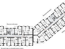 Продается 2-комнатная квартира ЖК Прибрежный дом, 54.71  м&sup2;, 10504320 рублей