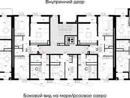 Продается 1-комнатная квартира ЖК Прибрежный дом, 48.78  м&sup2;, 10341360 рублей