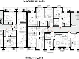 Продается 1-комнатная квартира ЖК Прибрежный дом, 33.56  м&sup2;, 7248960 рублей
