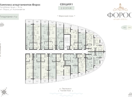 Продается Апартамент АО Форос, 43.7  м&sup2;, 18338705 рублей