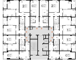 Продается 1-комнатная квартира ЖК Поэма, 44.3  м&sup2;, 9090000 рублей