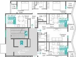 Продается 1-комнатная квартира ЖК Подсолнух, 40.07  м&sup2;, 6608953 рублей