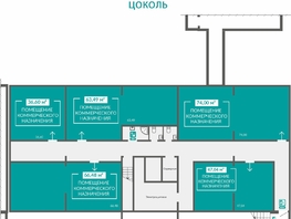 Продается Универ. помещ ЖК Абрикос - 2, 66.48  м&sup2;, 2659200 рублей