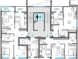 Продается 3-комнатная квартира ЖК На Фонтанке, 72.6  м&sup2;, 18919240 рублей