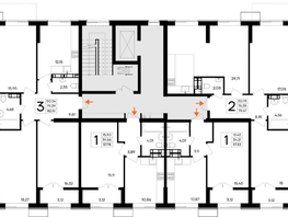 Продается 2-комнатная квартира ЖК Семисчастье, 79.47  м&sup2;, 15099300 рублей